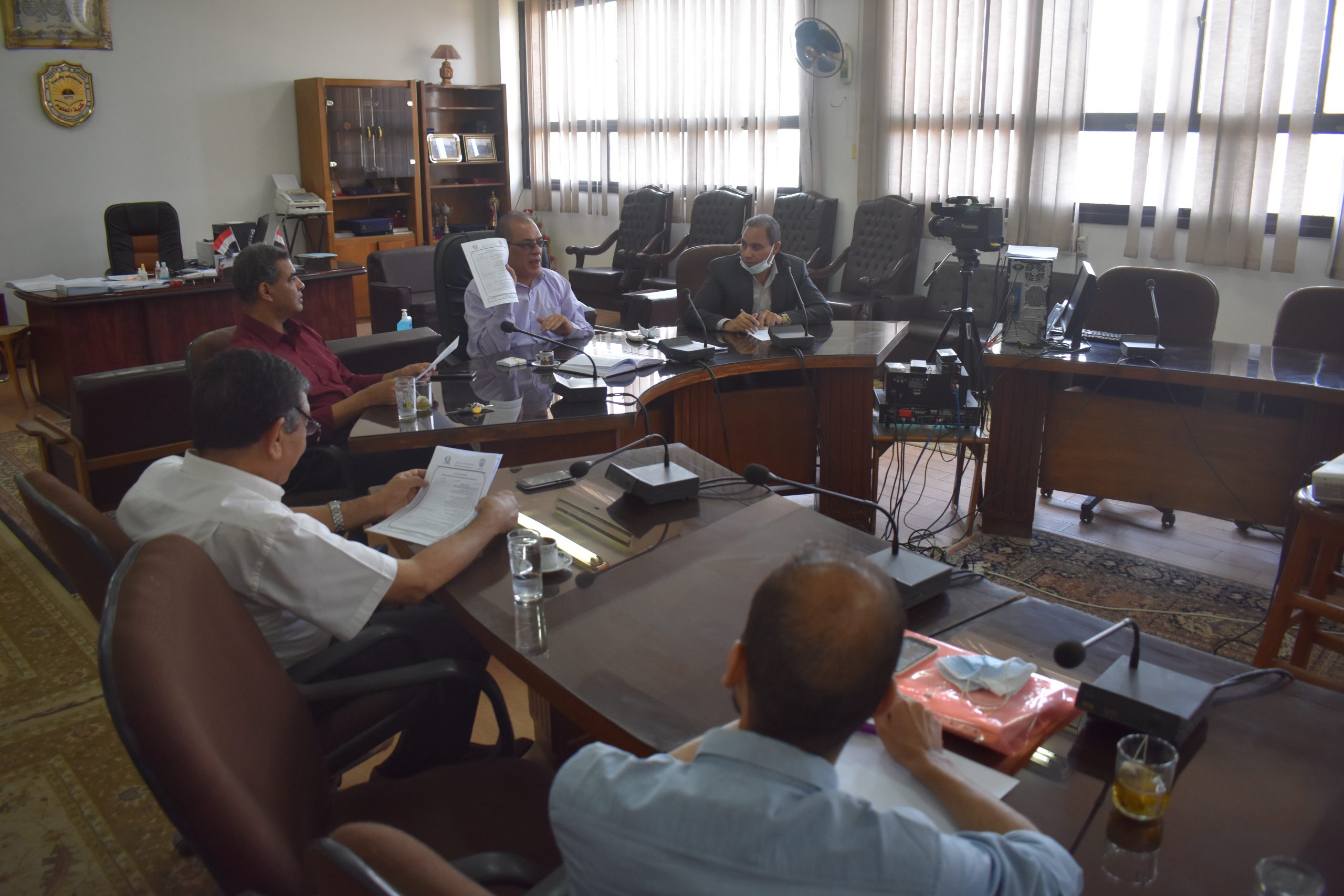 فاعلية اجتماع تقييم الورقة الامتحانية