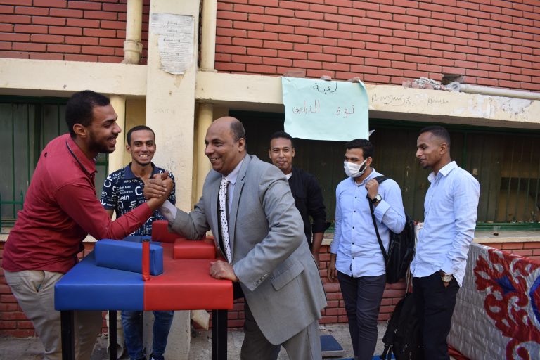 فاعلية مهرجان الالعاب المتنوعة لطلبة وطالبات الكلية