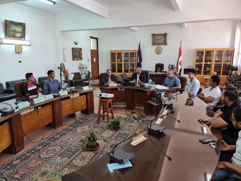 استعداد الكلية لاستقبال الطلاب الجدد