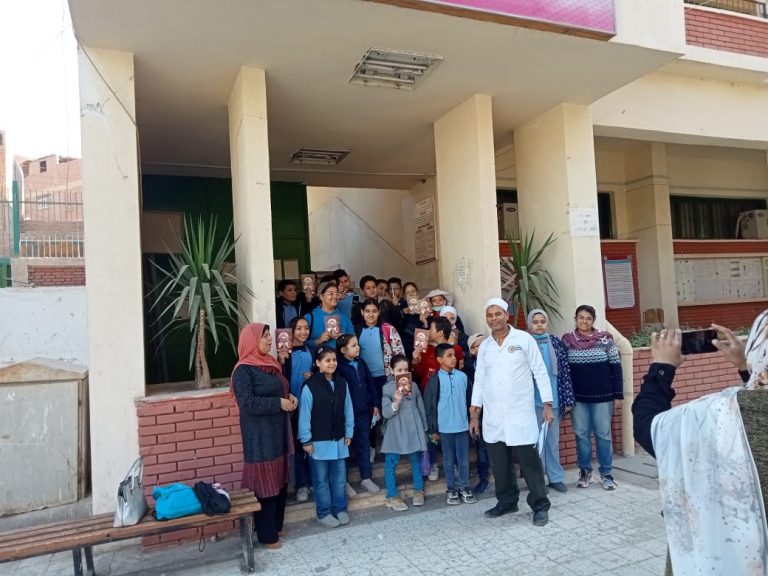 استقبال الكلية لطلاب وطالبات المرحلة الابتدائية بمدرسة الاتحاد الابتدائية