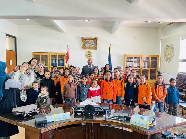 زيارة مدرسة ناصر الابتدائيه الجديدة لكلية العلوم