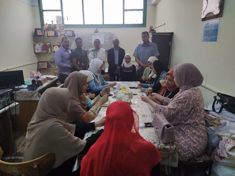 ورشة تدريبية للمشغولات اليدوية بكلية العلوم