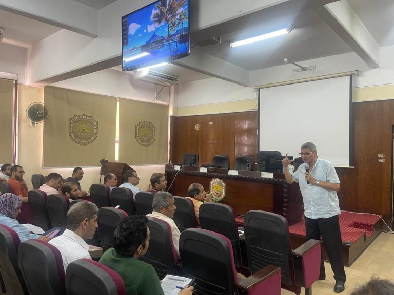 كلية العلوم تعقد ورشة العمل الثالثه استعدادا للاعتماد البرامجي