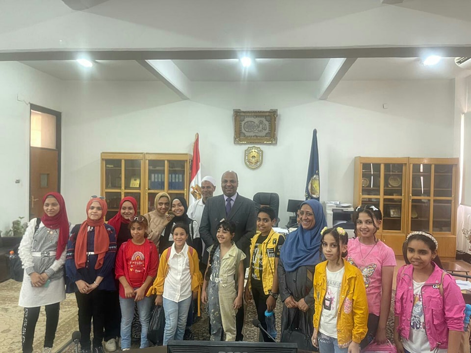 زيارة مدرسة رابعة العدوية كلية العلوم