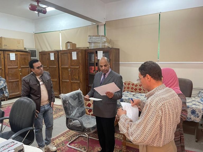 انتهاء جرد إدارات ووحدات الكليه