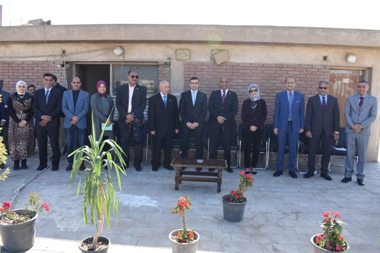 أشادة فريق المراجعين لمبادرة كلية العلوم”زراعة الأسطح”