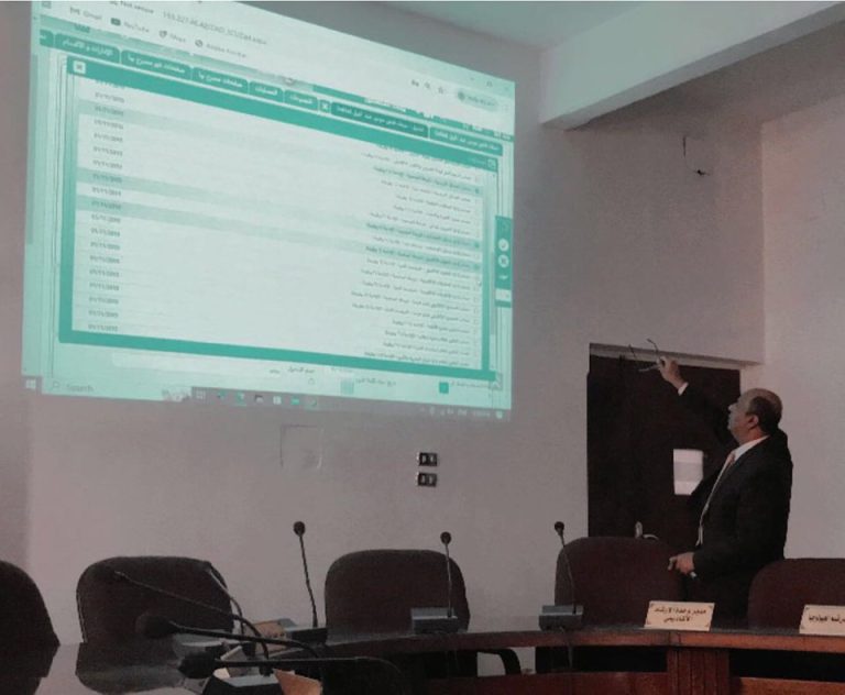 ورشة عمل تدريبية لموظفي شؤون الطلاب على منصة “زاد” بكلية العلوم لتعزيز التحول الرقمي