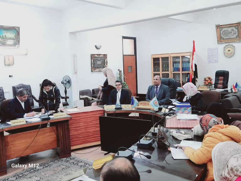 جلسة مناقشة تظلمات الطلاب