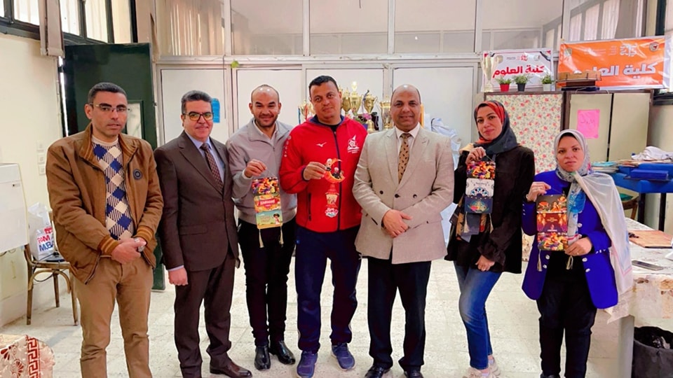 حصول عشيرة الجوالة بالكلية على المركز الثالث على مستوى الجامعة في الأنشطة الطلابية