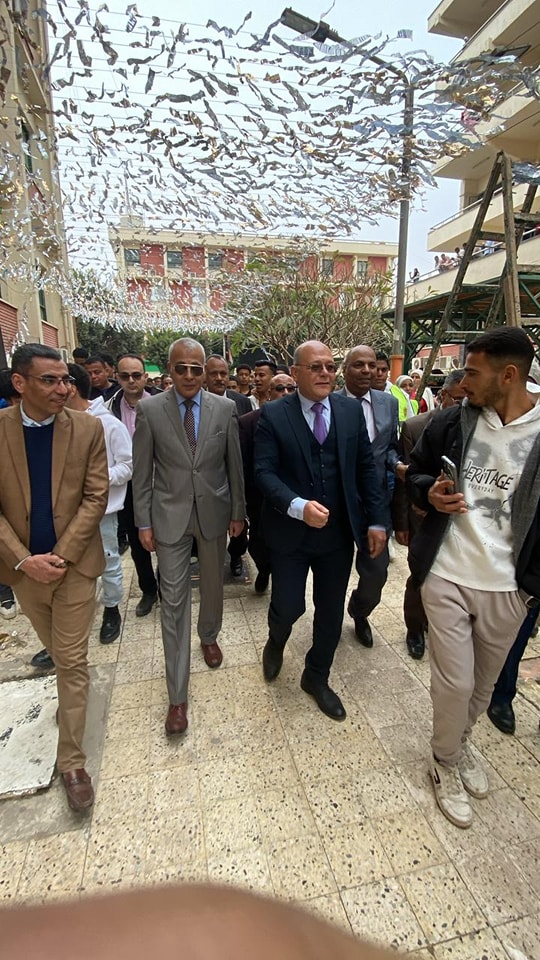 فاعلية لتزيين شارع العلوم، وذلك تحت شعار “رمضان يجمعنا”