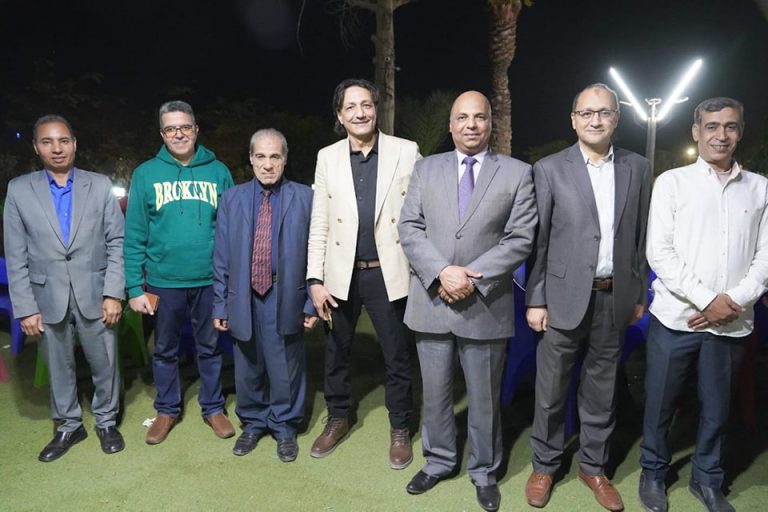 مأدبة إفطار جماعي حضره السادة أعضاء هيئة التدريس والعاملين بالكلية