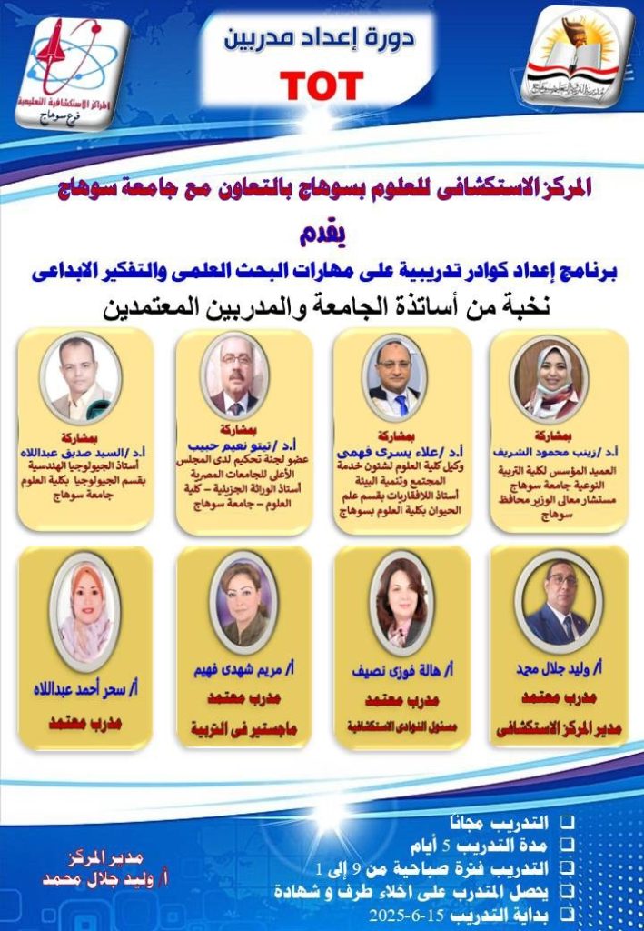 فعاليات البرنامج التدريبي “TOT”
