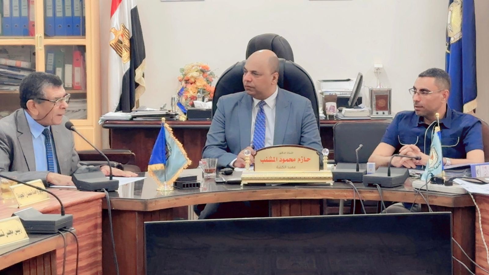 الاجتماع التنسيقي الأول لفريق إعداد الخطة الاستراتيجية للكلية (2026م – 2030م)