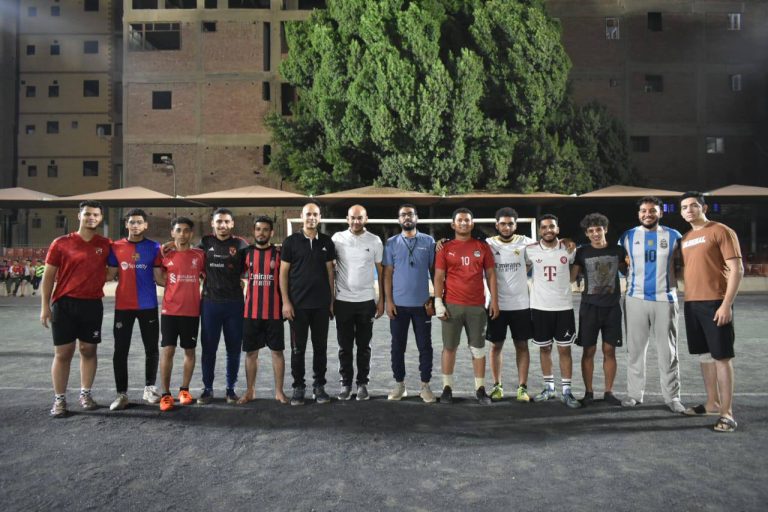 اطلاق كلية العلوم لبطولة كرة القدم الخماسية للطلاب