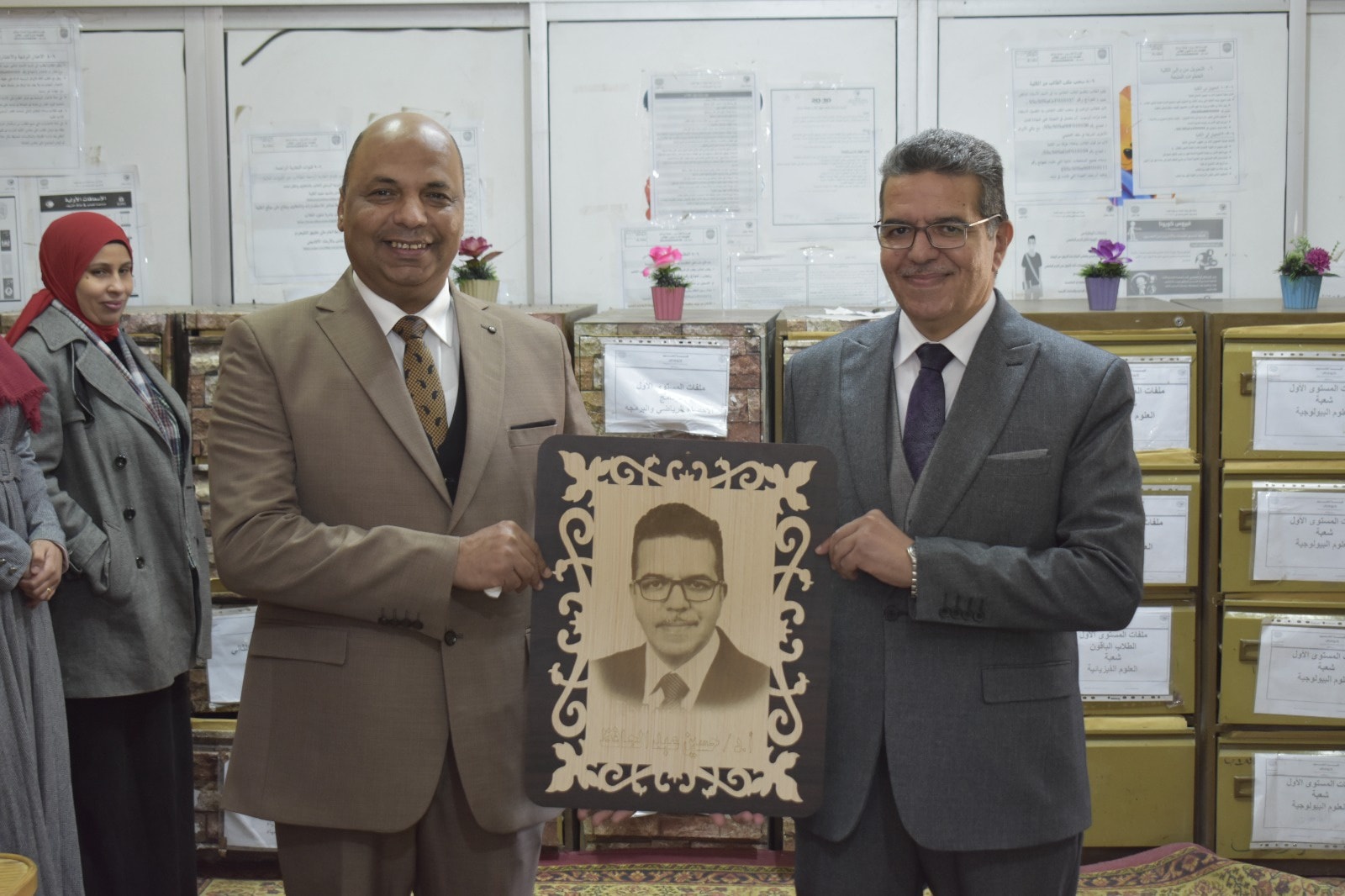 تكريم أ.د/ حسين عبد الحافظ – بمناسبة تكليفه نائبا لرئيس الجامعة الأهلية