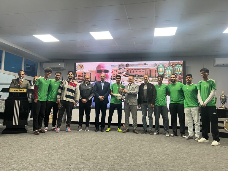 كلية العلوم تحقق إنجاز رياضي متميز في مسابقات الدورة الرمضانية