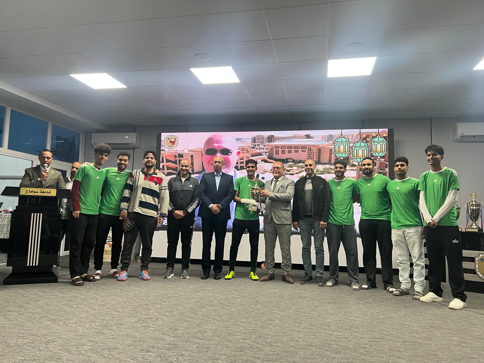 كلية العلوم تحقق إنجاز رياضي متميز في مسابقات الدورة الرمضانية