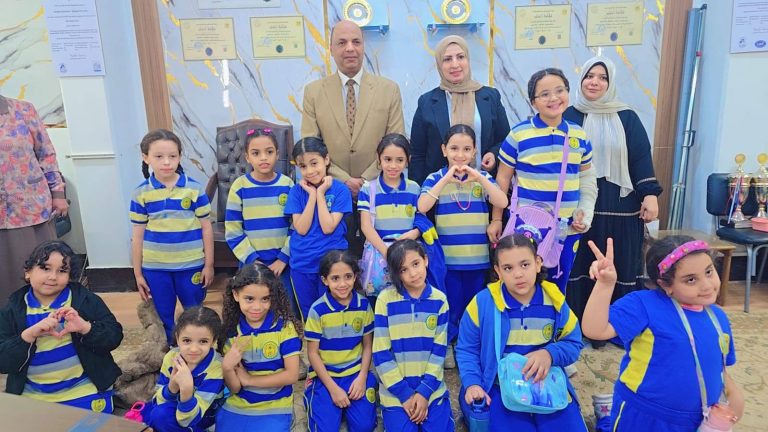كلية العلوم بجامعة سوهاج تستقبل أطفال مدرسة الزهور الخاصة في زيارة ترفيهية وعلمية