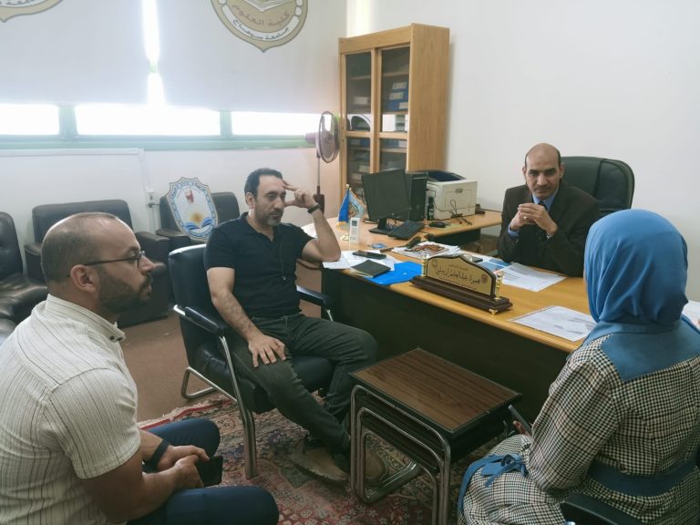 المقابلات الشخصية للمتقدمين للعمل بمصنع “نيو حلو زمان” للصناعات الغذائية